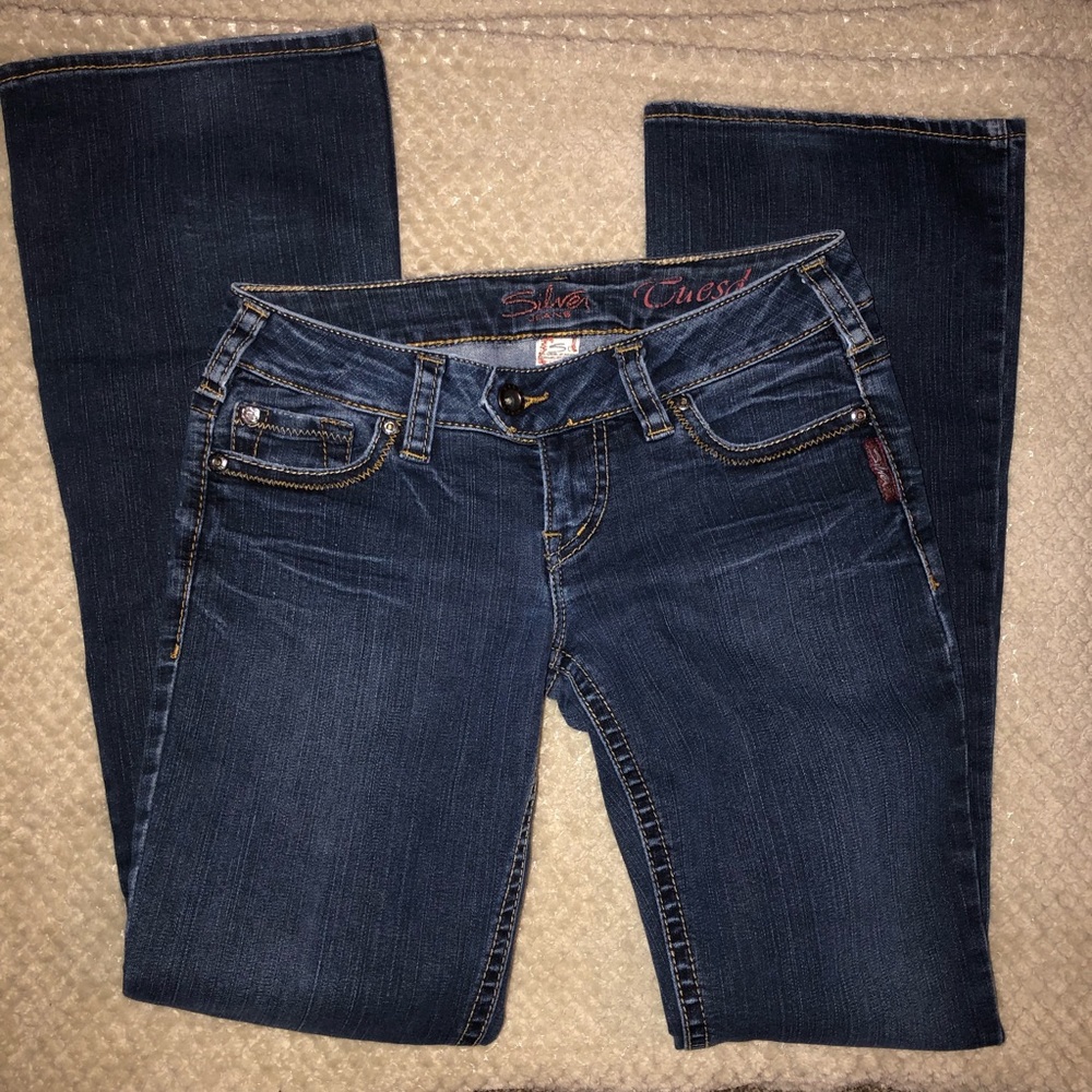 Silver jeans